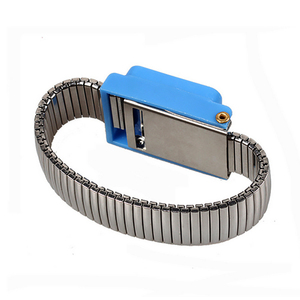 Pulsera Antiestática Allesd, Brazalete Metálico ESD, Correas Ajustables para la Muñeca - Product Image 3