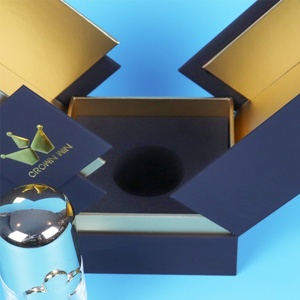 Perfume <b>Bottle</b> Biodegradable Packaging Luxury Boxes Reusable 100ml Package Set Atomizer Double Door Cosmetics Perfume <b>Box</b> - Product Image 6