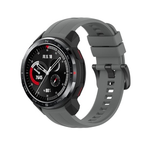 Bracelet de montre intelligent réglable de remplacement pour <span class=keywords><strong>Honor</strong></span> <span class=keywords><strong>GS</strong></span> <span class=keywords><strong>Pro</strong></span> KAN-B19, bracelet de montre en silicone <span class=keywords><strong>sport</strong></span> tendance - Product Image 2