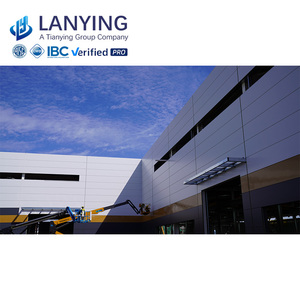 Entrepôts préfabriqués modernes, structure en acier, fabriqués en usine, à vendre en Chine - Product Image 4