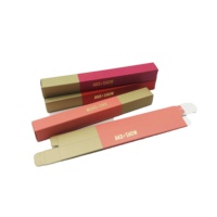 Vente en gros Logo personnalisé brillant à lèvres ensemble affichage cosmétique cadeau emballage Art boîtes en papier mat laminage gaufrage feuille d'or usine