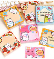 Papeterie scolaire créative étudiants cadeaux dessin animé mignon Kawaii bloc-notes collant