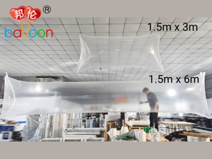 ฟิล์มใสเคลือบ PA/EVOH/PE ขนาดใหญ่ 1.5 เมตร แบบกำหนดเอง สำหรับบอลลูนตรวจอากาศความสูงสูง - Product Image 3