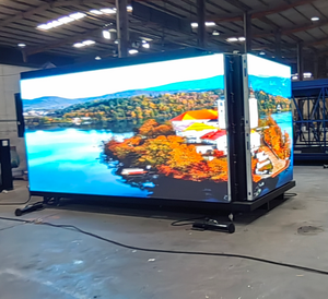 Camion publicitaire LED couleur pleine JCT E-3SF18 à 3 côtés, pas de pixel de 6 mm, <span class=keywords><strong>animation</strong></span> extérieure, texte pour centre commercial, éducation - Product Image 2