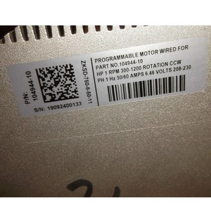 Motor de Ventilador ECM Interlink ZKSD-750-8-50-9 208-230V IP54 con Control Vectorial Sin Sensor para Sistemas HVAC - Product Image 3