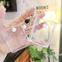 Dompet koin pvc baru dompet mini kualitas tinggi kustom dompet transparan grosir