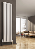 Nouveau radiateur en fonte à colonne ovale 50x25 radiateur design décoratif radiateur de chauffage à eau chaude Vertical en acier
