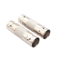 Conector BNC Hembra a Hembra Recto Q9 para Conexión de Cables de Monitoreo