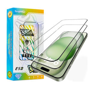 Protecteur d'écran en verre trempé transparent <span class=keywords><strong>Tiger</strong></span> OG HD en aluminium pour <span class=keywords><strong>iPhone</strong></span> 16 <span class=keywords><strong>Pro</strong></span> <span class=keywords><strong>Max</strong></span> 15 14 13 <span class=keywords><strong>12</strong></span> 11 XR - Product Image 1
