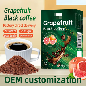 Expédition directe usine – Ventes flash : Complément alimentaire instantané saveur <span class=keywords><strong>pamplemousse</strong></span>, chocolat et <span class=keywords><strong>café</strong></span> noir, riche en fibres, faible acidité - Product Image 3