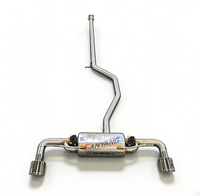 Système d'échappement Valvetronic de haute qualité pour Mercedes Benz AMG A45 CLA45 GLA45 A200 A250 2.0T W176 Tuning Catback Exhaust Pipe