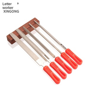 Lime diamantée carrée de qualité industrielle, 6 et 12 pouces, en oxyde d'aluminium, à coupe brute et à coupe raspée, pour polissage et entretien - Product Image 4