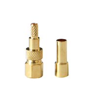 Conector SMC-C-K1.5 de Fábrica, Conector SMC Hembra Recto para RG316 RG174