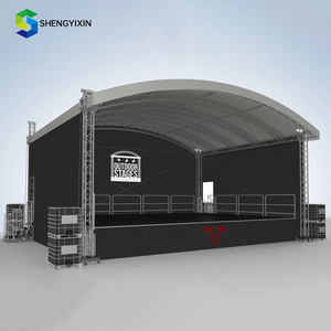 Недорогая арочная купольная алюминиевая сценическая конструкция (спайгот-трусс) - Product Image 2