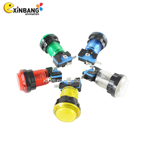 Good Quality 32mm Small Round <strong>Button</strong> with 12V LED Lamp. Microswitch for Sale - Product Image 4