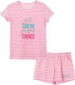 Vente en gros de pyjamas pour bébés filles ensemble de pyjamas d'<span class=keywords><strong>été</strong></span> doux et bon marché pour filles nouveau style de pyjamas mignons ensemble pour enfants 4T-18 - Product Image 5
