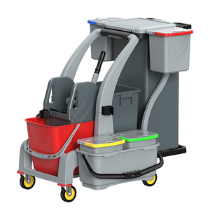 Carrito de Limpieza AF08191D de Nuevo Diseño, Modelo Opcional, Productos de Limpieza Modernos y Prácticos, Carrito de <span class=keywords><strong>Hotel</strong></span> - Product Image 5