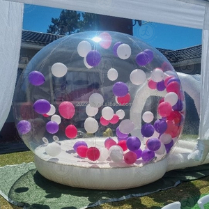 Château gonflable transparent portable pour les rassemblements familiaux, la <span class=keywords><strong>location</strong></span> pour fêtes et les parcs d'attractions - Product Image 2