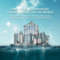 GRANDFAR CDP 0.25KW 0.33HP Bomba centrífuga multietapa vertical de alta eficiencia para bomba de agua para calderas industriales