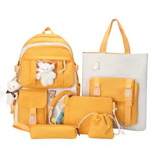 Mochila Escolar Ligera de Nailon de Gran Capacidad, Impermeable, para Viajes, Deportes, Portátil, con Bolsa para Zapatos, para Hombre y Mujer, Forro de Poliéster - Product Image 6