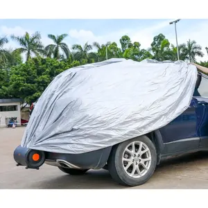 Wholesale Durable Fabric Body Automatic Remote Control Smart Car Cover Uv Protection Outdoor Universal Car Waterproof Car Covers