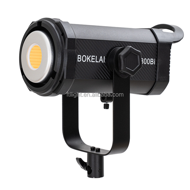 High Lumens 300watt 2700-6500K COB Audio Video Led Phototgrpahic Video Lighting Live Stream Broadcast Video Conference Beauty