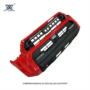 Kits <span class=keywords><strong>de</strong></span> carrosserie <span class=keywords><strong>pour</strong></span> pick-up <span class=keywords><strong>4x4</strong></span> les plus vendus, peints en noir/rouge, protection <span class=keywords><strong>de</strong></span> pare-chocs avant, calandre ABS, <span class=keywords><strong>kit</strong></span> <span class=keywords><strong>de</strong></span> pare-chocs avant <span class=keywords><strong>pour</strong></span> 4Runner 2025+ - Product Image 4