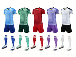 Tenue d'entraînement d'été respirante à manches courtes personnalisée par sublimation avec nom d'équipe pour les organisations sportives locales (unisexe) - Product Image 1