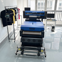 Impresora DTF de 30cm/60cm/80cm, Impresora de Transferencia Directa a Película con Agitador para Prendas de Algodón y Poliéster