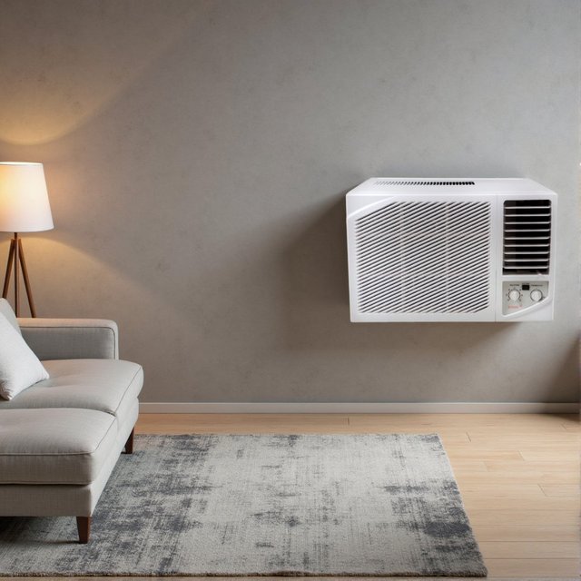 Electric 9000BTU R410A Inverter Window AC Class Energy Efficiency 5-Year Warranty for Hotels Household Use 60Hz Power Source