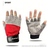 Guantes de Ciclismo de Medio Dedo para Unisex, Transpirables, Antideslizantes, Ligeros, para Verano y Primavera, Deportes, Levantamiento de Pesas, Gimnasio