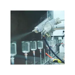 Automatic spray painting machine coating production line for glass bottle