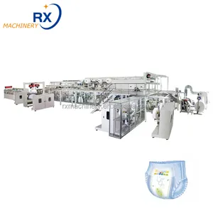 Factory Price Used Full Automatic Servo Pull Up Pants Baby Diapers Production Line Adult Diaper Manufacture Machine