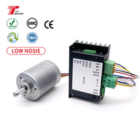 Moteur CC sans balais à aimant permanent 52 mm, haute vitesse, contrôle PWM, longue durée de vie, 12 V 24 V, TEC5263, IP55, pour appareils électroménagers et ventilateurs
