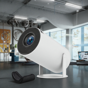 HY300 PRO + proyektor Mini, proyeksi portabel Video Android mendukung Wifi layar cermin - Product Image 1