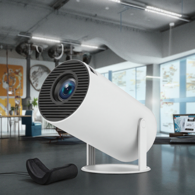 HY300 PRO+Mini Projector Portable Android Video Projector Proyector Support Wifi Mirror Screen Mini Portable Projector