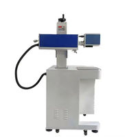 Imprimante de marquage au laser CO2, machine de gravure et de codage pour verre, stylo, céramique, plastique, fibre laser avec CCD