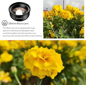 Objectif d'appareil photo macro HD puissant pour téléphone portable, objectif macro 100 mm pour iPhone Android - Product Image 3