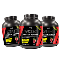 Isolat de protéines de lactosérum pour la prise de masse musculaire, supplément sportif pour adultes de la marque TBG, 900g en poudre en vrac