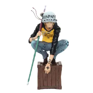 Factory direct sales Anime Figure One Pieces Luffy Trafalgar D. Water Law Action Figurines One pieced action figures