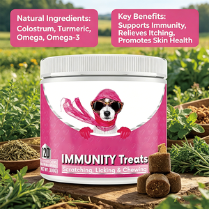 Pedidos al por mayor: Golosinas inmunitarias y probióticos para perros para la nutrición diaria y el bienestar inmunitario equilibrado de las mascotas. - Product Image 3