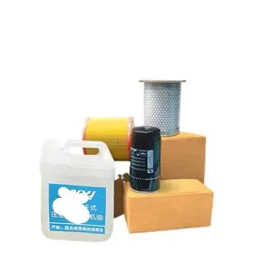 Paquete de consumibles de accesorios para compresor de aire 7.5KW-55KW, mantenimiento de máquina de tornillo, paquete de tres filtros, transformador de aceite