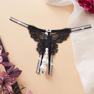 Tanga Sexy con Cuentas de Poliéster Grueso para Estimulación Femenina en Ocasiones Especiales - Product Image 2