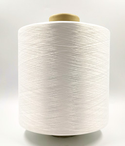 Sợi Polyester Vắt Sổ 150D/36F/1 Nguyên Trắng, Bán Xỉn Màu 6 Kg Mỗi Hình Nón - Product Image 4