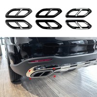 Kit carrosserie pour Mercedes Benz GLC-Class X254 GLC260 GLC300 AMG 2023+, tuyau d'échappement arrière, embout de silencieux, accessoires de voiture