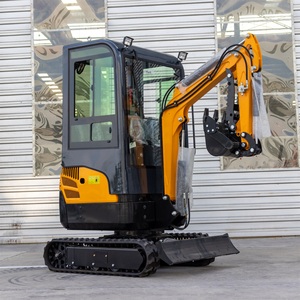 Productos Más Vendidos, Mini Excavadora Hidráulica de 1300 kg con Cabina y Revestimiento Antioxidante para Entornos Húmedos - Product Image 4