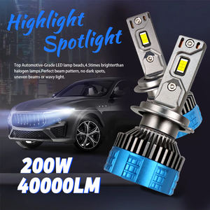 Nuevo diseño de alta potencia F8 pro bombilla de faro LED 200W 40000LM bombillas de faro LED Bombillas de coche Led Canbus faro Led faro - Product Image 2