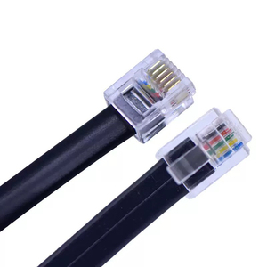 Customized Length RJ12 RJ11 6P6C Telephone Patch Cord - Product Image 2