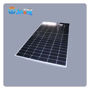 All Black 9BB Cells 455w 450w 435w Watt Half Cut Mono PV Solar Panels System
