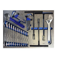 Ensemble d'outils à main professionnels pour mécaniciens, 413 pièces, clé à douille, pince, tournevis, kit de réparation automobile pour garage, atelier, chariot à outils